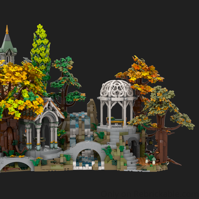 LEGO MOC-234524 Rivendell Expansion by rebelnili | Rebrickable - Build ...