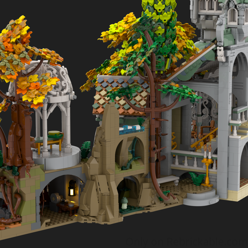 LEGO MOC-234524 Rivendell Expansion by rebelnili | Rebrickable - Build ...