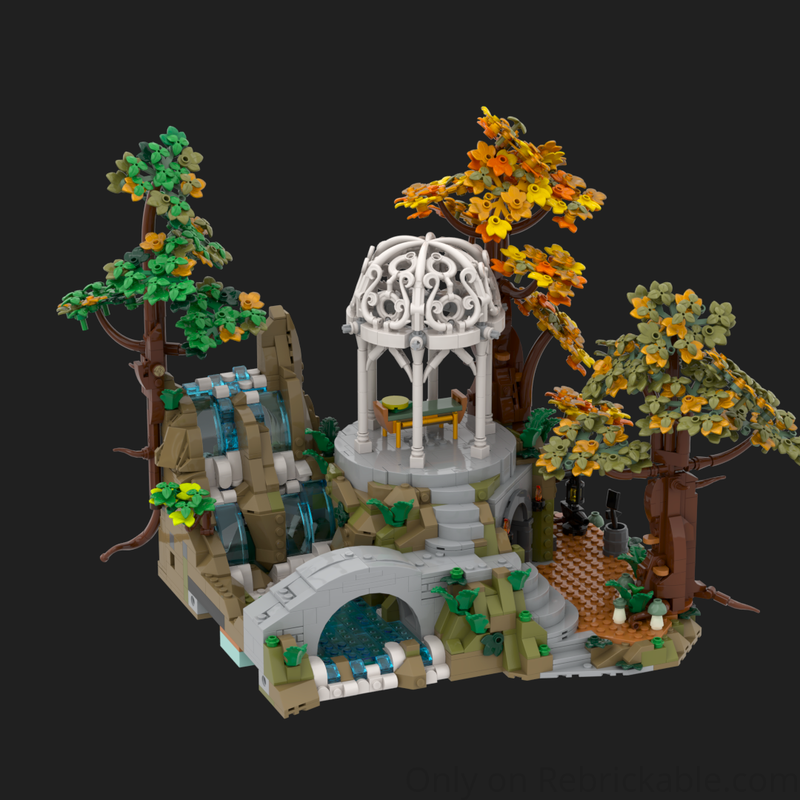 LEGO MOC-234524 Rivendell Expansion by rebelnili | Rebrickable - Build ...