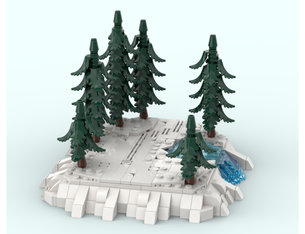 LEGO MOC-234561 Lego Winter Snow Snow Motorbike Diorama by ...