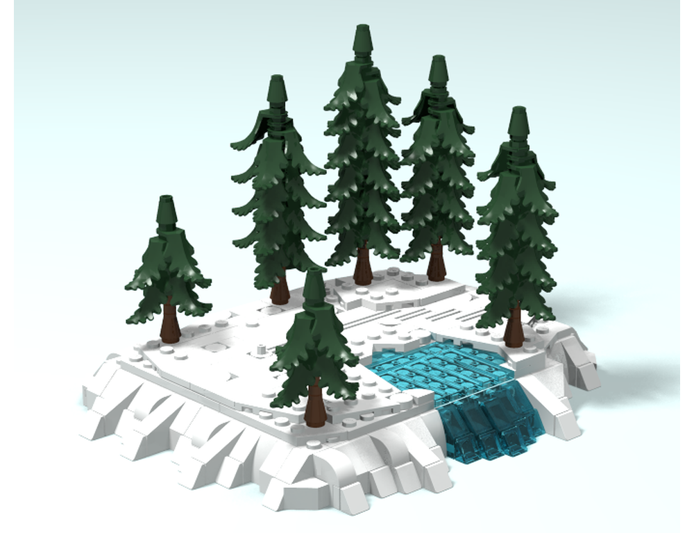 LEGO MOC-234561 Lego Winter Snow Snow Motorbike Diorama by ...