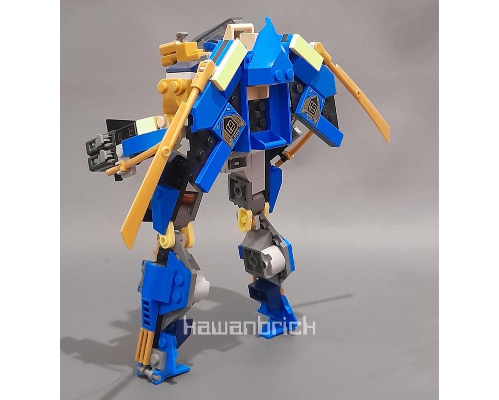 LEGO MOC-234617 Jay's Fusion Mech by Kawanbrick | Rebrickable