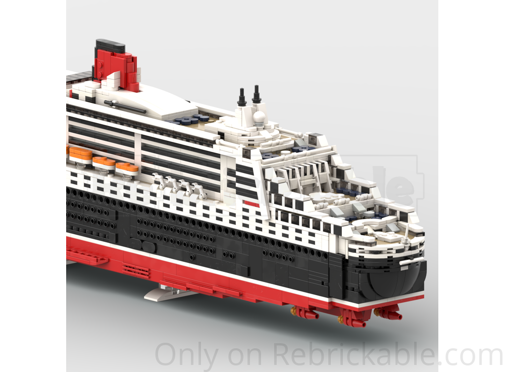 LEGO MOC-234664 RMS Queen Mary 2 by BasicBuilder23 | Rebrickable ...