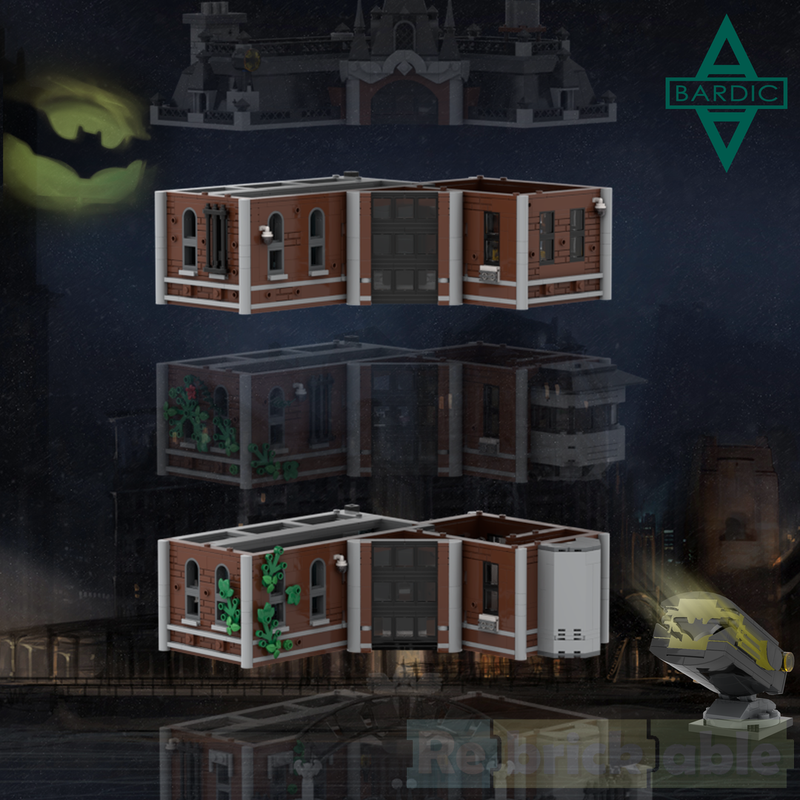 LEGO MOC-234669 Arkham Addition - Floor Bundle by BardicBricks ...
