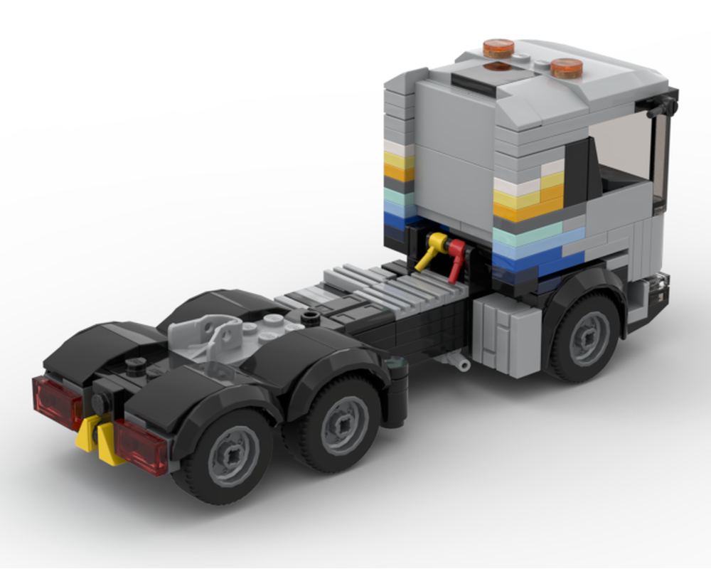 LEGO MOC European Truck by Zudineer | Rebrickable - Build with LEGO