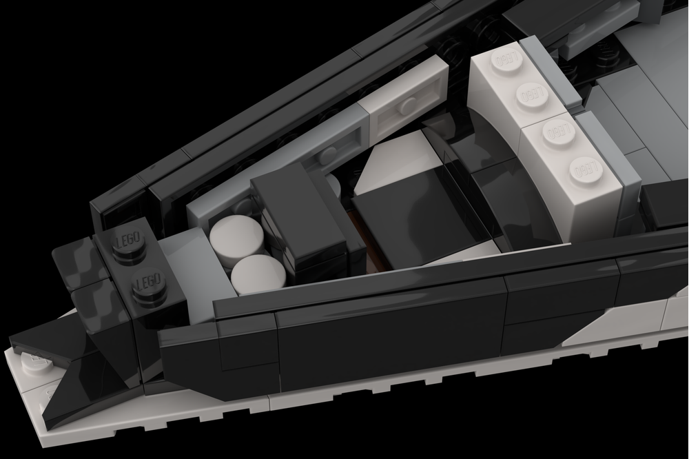LEGO MOC-234898 890 Jump SC Mid Scale with interior by Space enthusiast ...