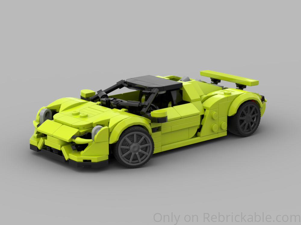 LEGO MOC-234995 Porsche 918 Spyder by Thecarmoccer | Rebrickable