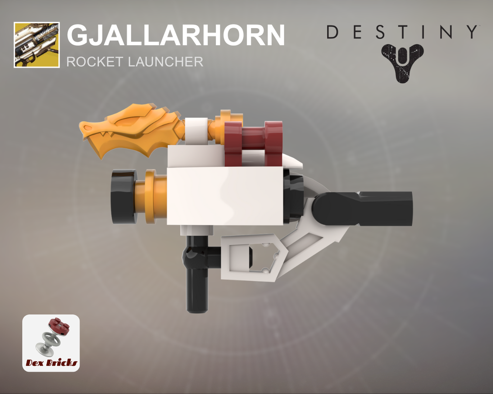 LEGO MOC-235052 Destiny 2 | Gjallarhorn by Dex Bricks | Rebrickable ...