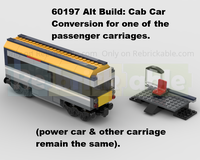 60197 Alt Build - Cab Coach Conversion For One Of The Passenger Carriages