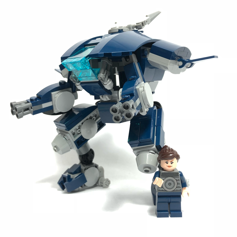 Lego discount mech design