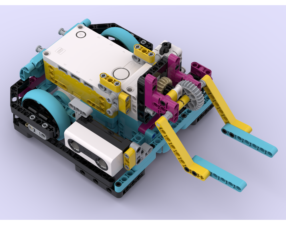 LEGO MOC-235131 Liftarm for Spike Prime Droidbot IV by DLuders ...