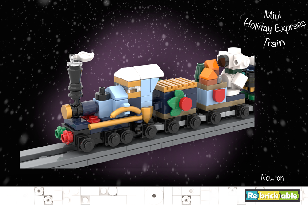 LEGO MOC Mini Holiday Express Train by christromans | Rebrickable ...