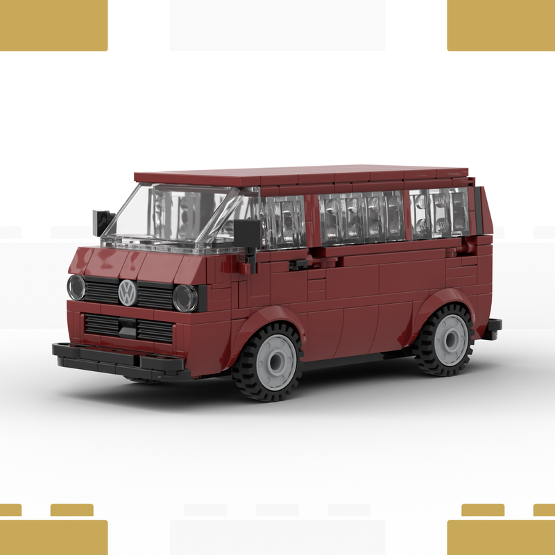 LEGO MOC-235244 Volkswagen T3 by Brick-My-Ride | Rebrickable - Build ...