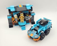 Tooned Ford GT Heritage Edition & Winner's Podium