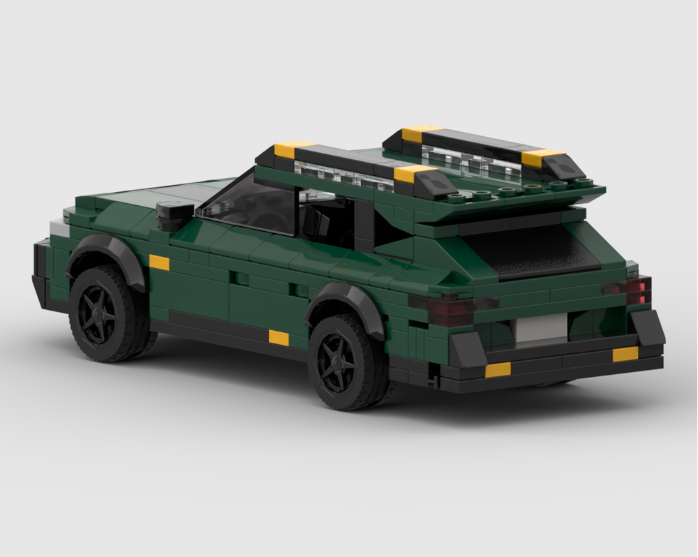 LEGO MOC Subaru Outback Wilderness (Olive Green) by JBBuilds01