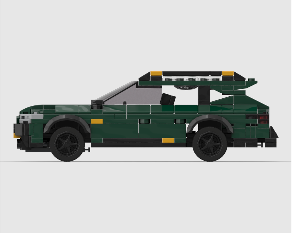 LEGO MOC-235386 Subaru Outback Wilderness (Olive Green) by
