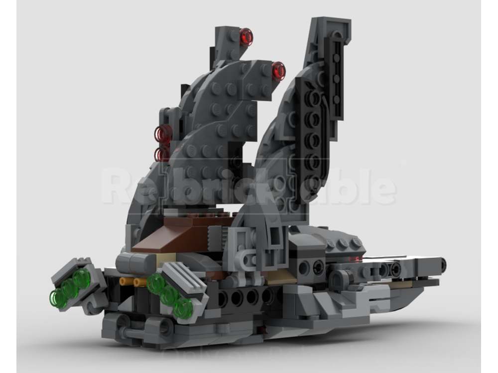 LEGO MOC-235390 Bad Batch Shuttle by tadashiroll | Rebrickable - Build ...