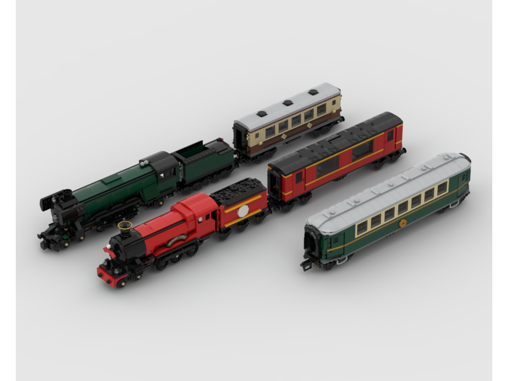 LEGO MOC-235431 Wizarding World Train - Regular Scale Rebuild of 76405 ...