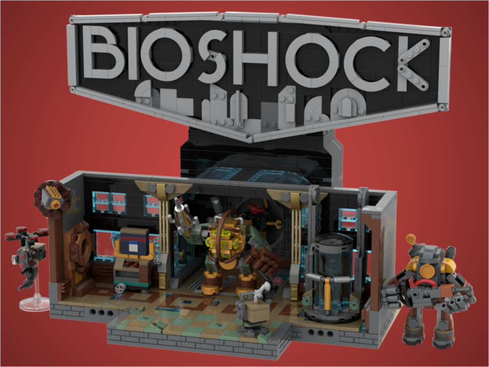 LEGO MOC-235437 Corridors Of Rapture by NoParadise_Bricks | Rebrickable ...