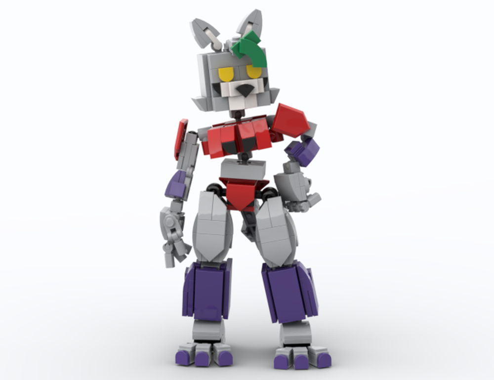 LEGO MOC-235449 Roxanne Wolf by neoDOTjpeg | Rebrickable - Build with LEGO