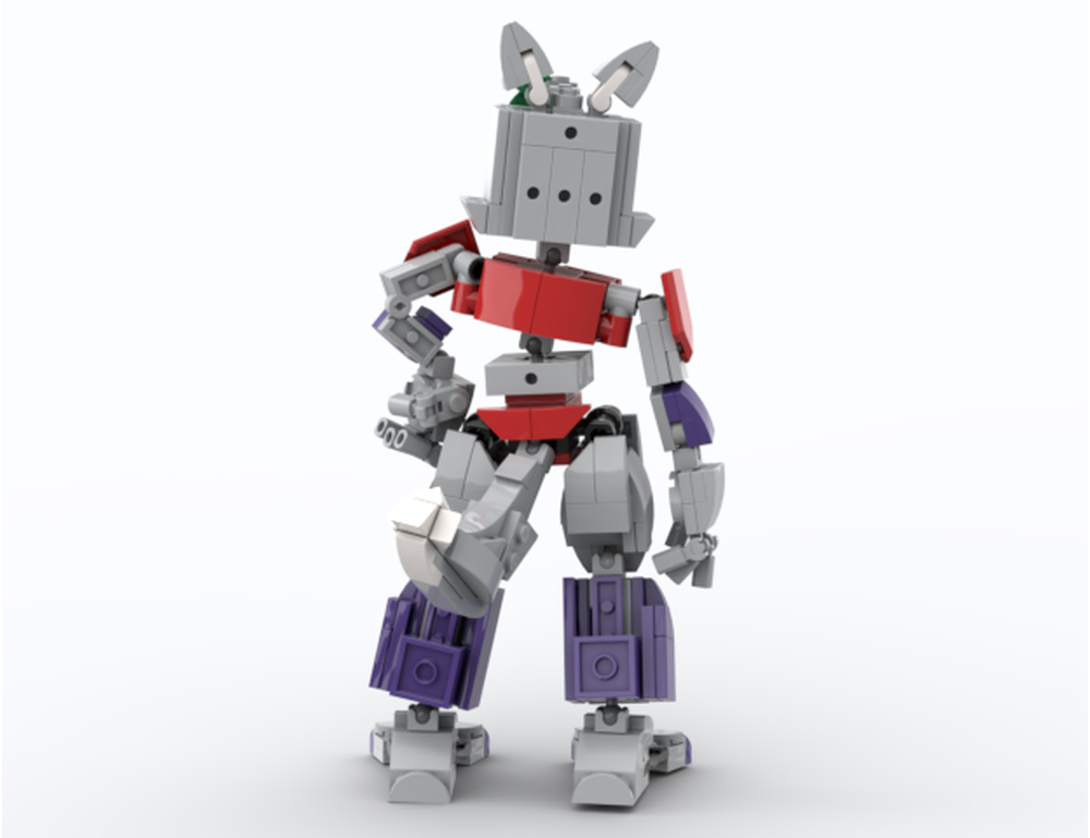 LEGO MOC-235449 Roxanne Wolf by neoDOTjpeg | Rebrickable - Build with LEGO