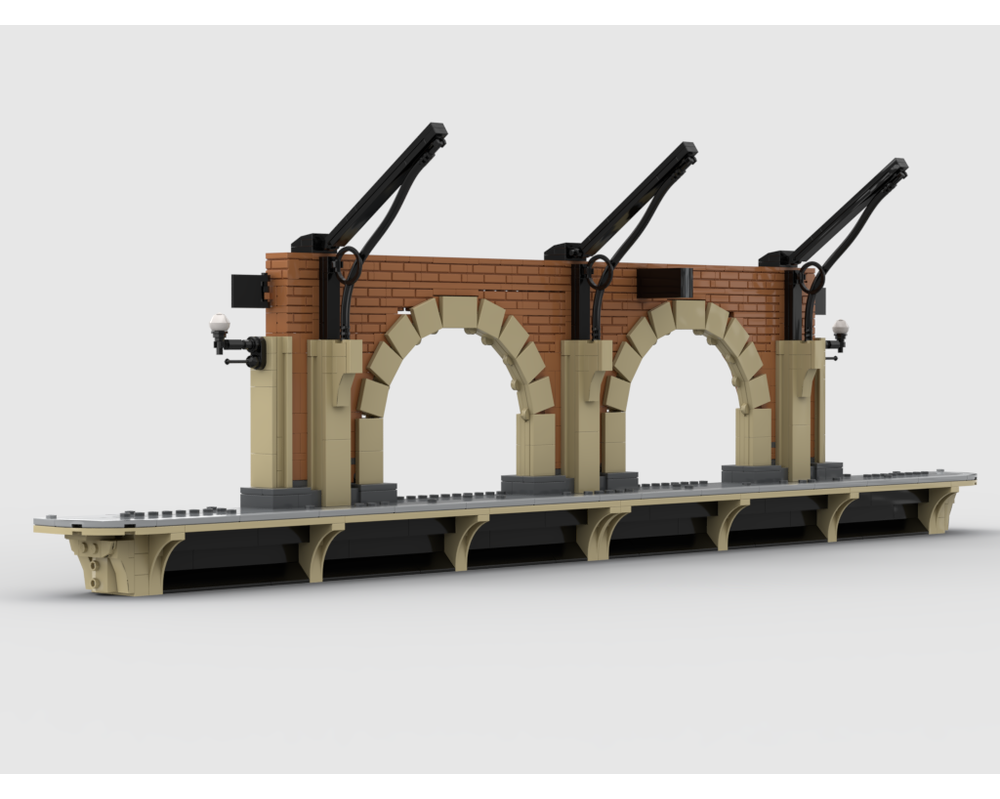 LEGO MOC-235521 Wizarding World Platform - Regular Scale Rebuild of ...