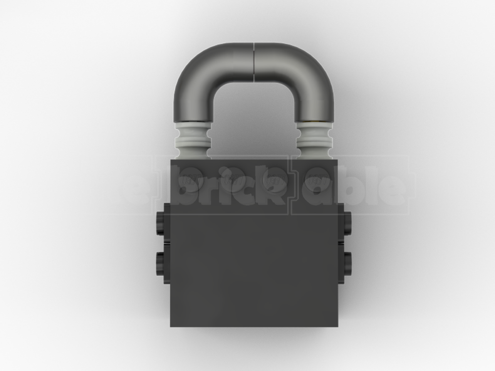 LEGO MOC-235577 Padlock (Works!) by BuildingByTheBrick | Rebrickable ...