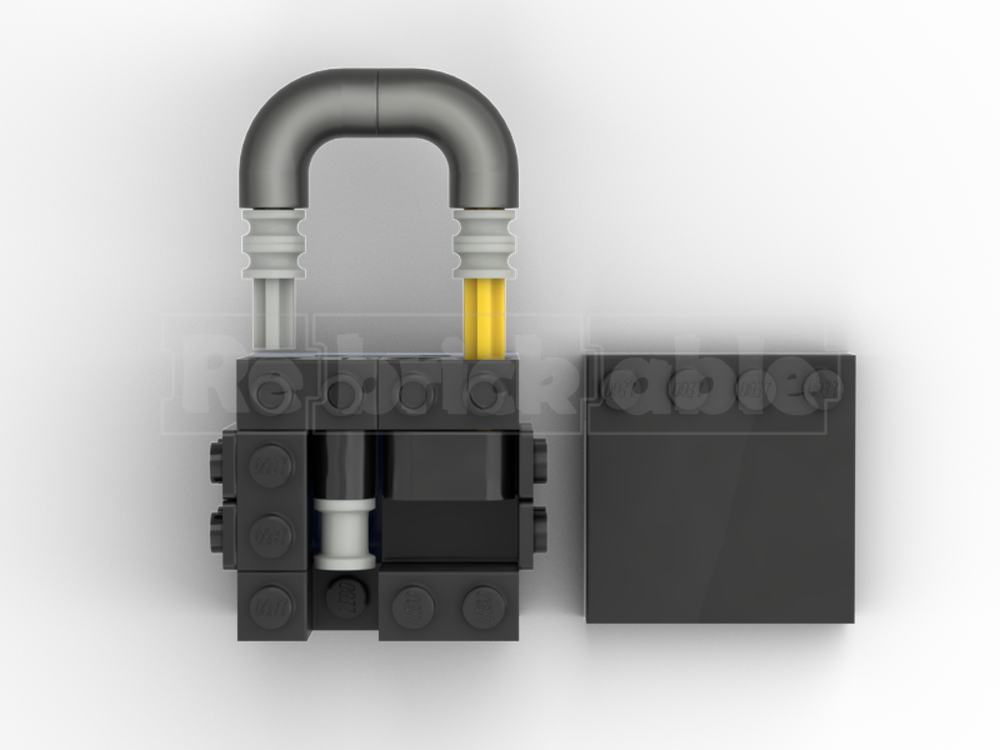LEGO MOC-235577 Padlock (Works!) by BuildingByTheBrick | Rebrickable ...