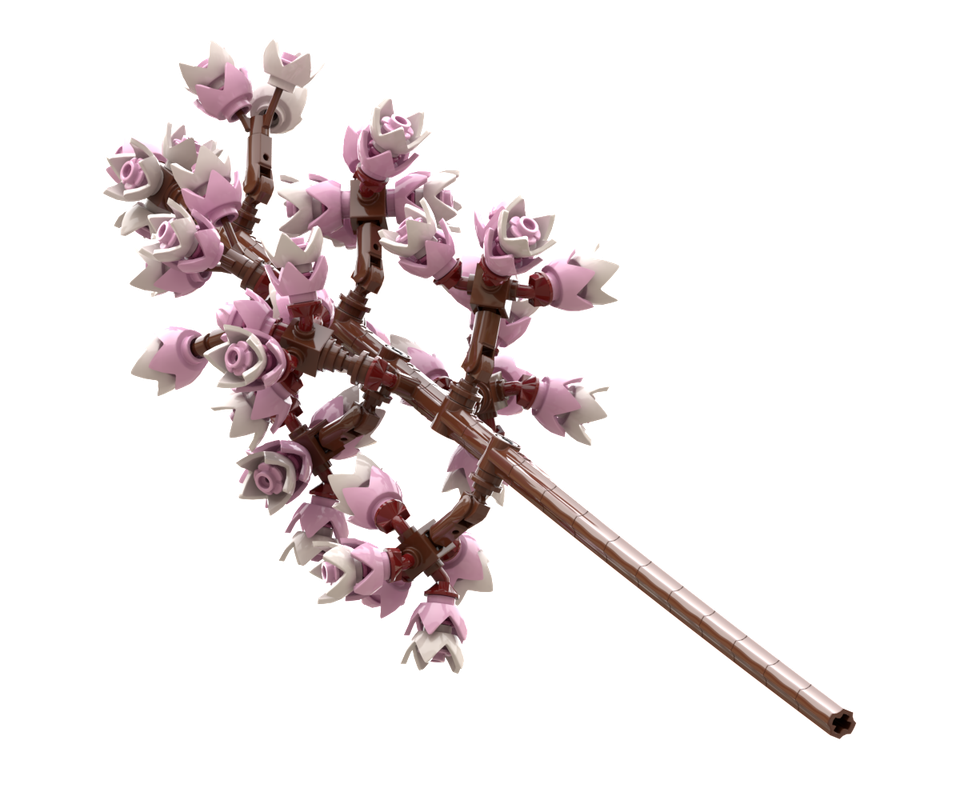 LEGO MOC-235581 Cherry Blossoms (40725-1) - Mankai by andromalin