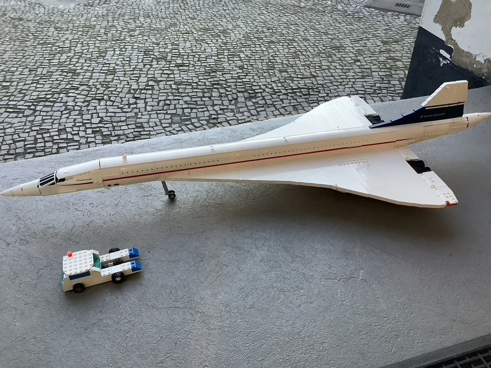 LEGO MOC-235624 Lego 10318 concorde pushback by robobuilder ...