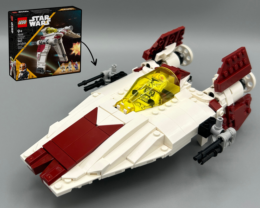 LEGO MOC-235638 A-Wing (75432 Alternate Model) by codyaner.bricks