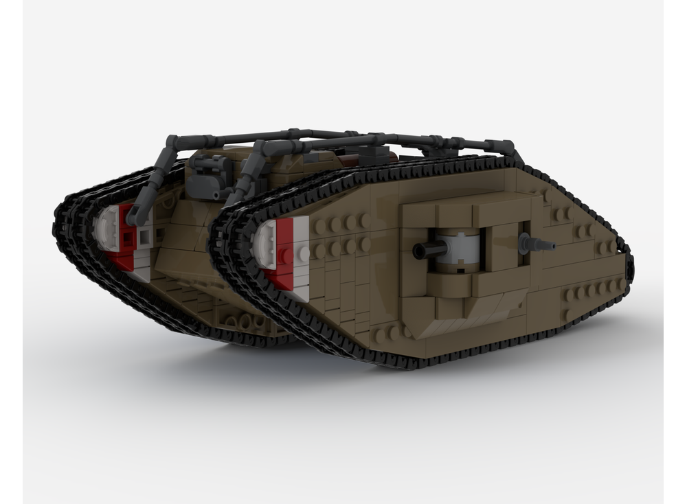 LEGO MOC-235670 British Mark IV Tank – Custom LEGO® MOC by Vitriol ...