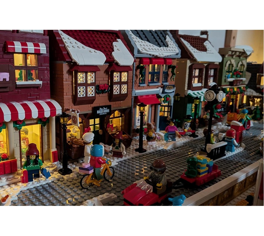 ZITIANYOUBUILD MOC-199764 Winter Village Pastry Shop - 1904 Pièces - Neuf