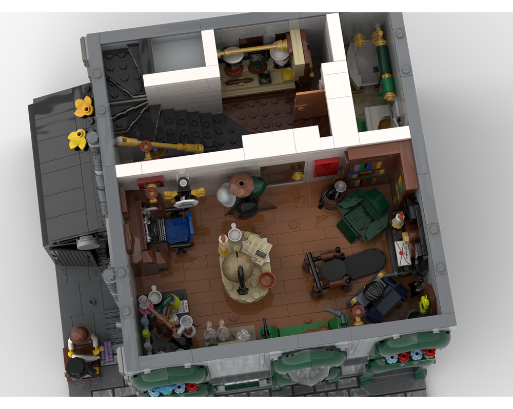 LEGO MOC 221B Baker Street (Arthur Conan Doyle canon version) by ...