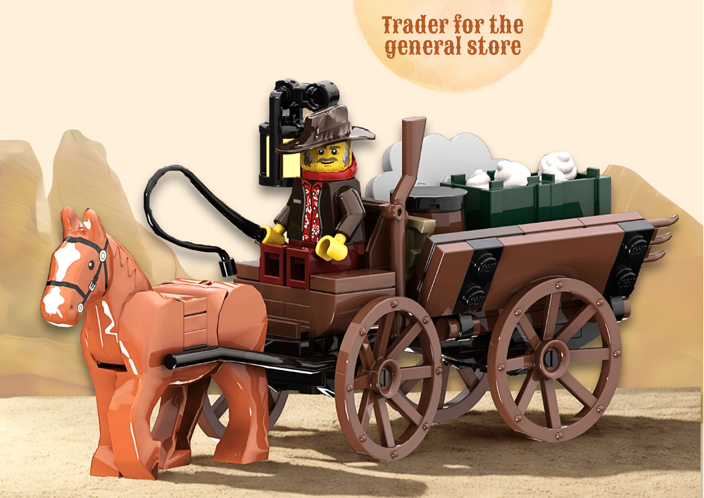 LEGO MOC-235789 Red Rock Ranch by lux.bricks | Rebrickable - Build with ...