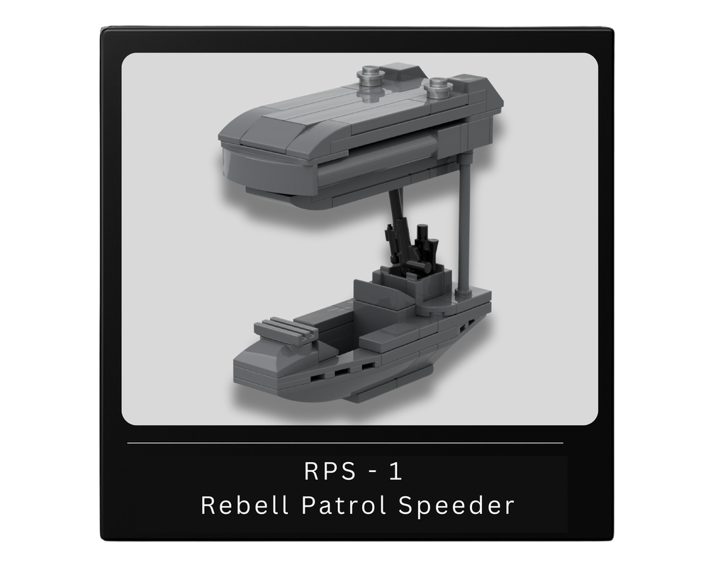 LEGO MOC-235790 RPS - 1 Rebell Patrol Speeder by TheBrickMarshall ...