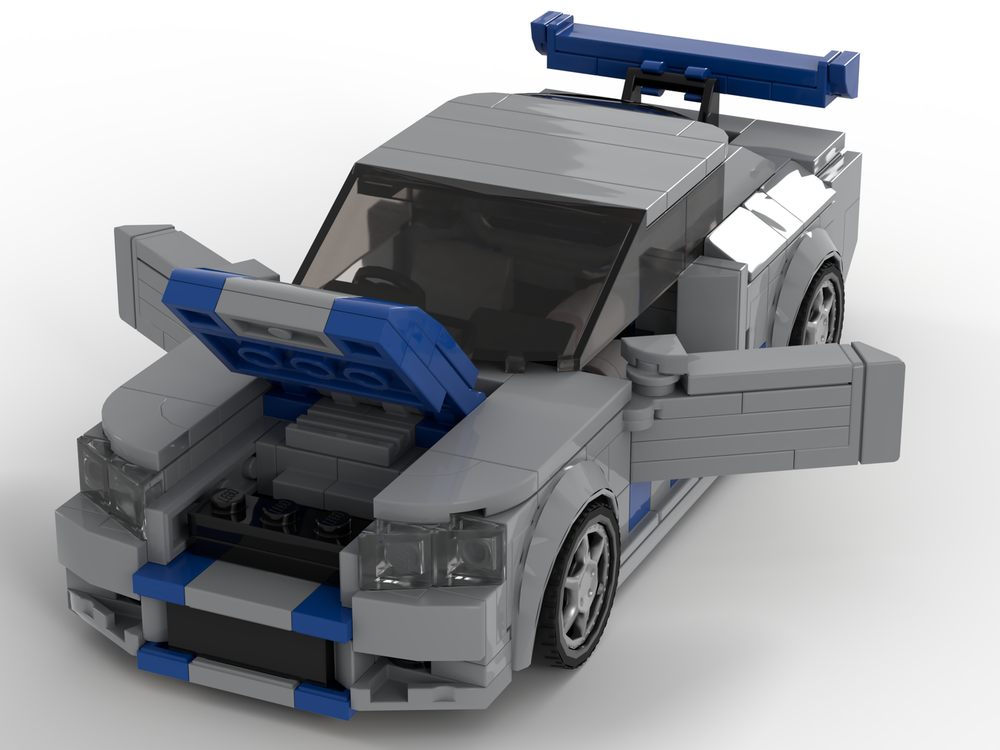 レ*ォ様 ミニカーセット DATSUN SKYLINE CEDRIC など LEGO MOC-235858 Nissan Skyline by chikin strip | Rebrickable