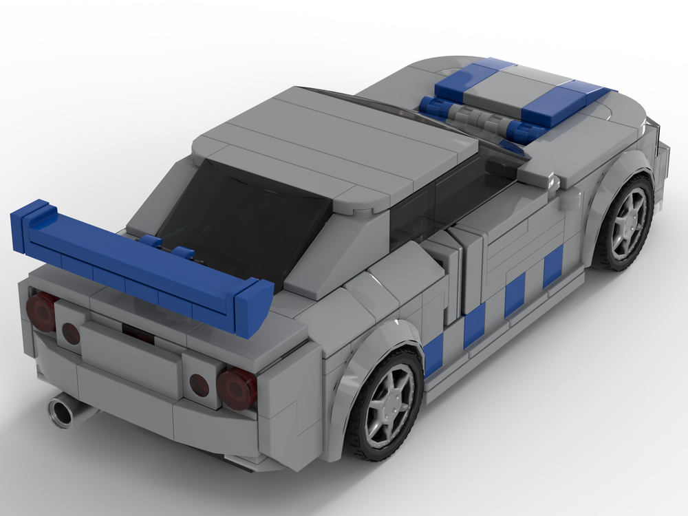 LEGO MOC-235858 Nissan Skyline by chikin strip | Rebrickable