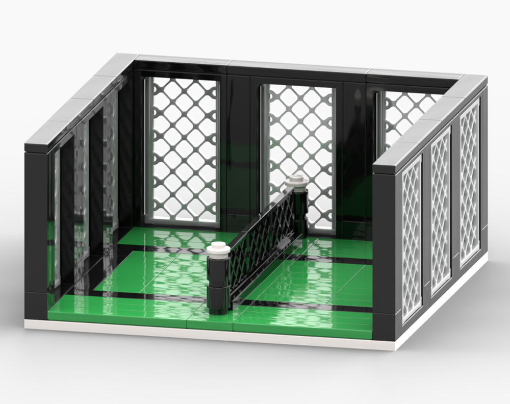 LEGO MOC-235873 Pickleball court by Bricktherory | Rebrickable - Build ...