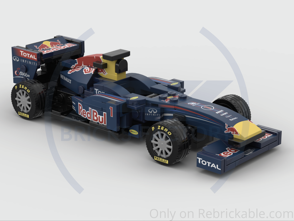LEGO MOC-235874 F1 Red Bull RB7 by Pit Lane Bricks Factory ...