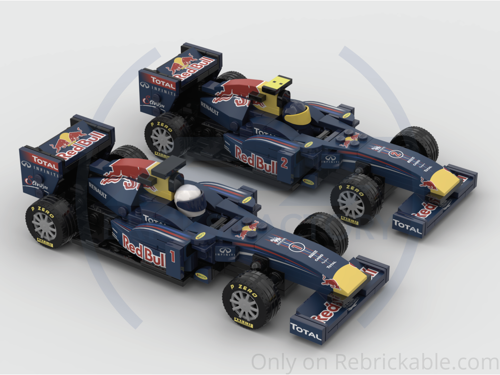 LEGO MOC-235874 F1 Red Bull RB7 by Pit Lane Bricks Factory ...
