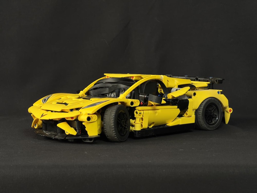 LEGO MOC-235940 42205 2 BW Motor MOD-ZR1 by TECHNIC_RC_GARAGE