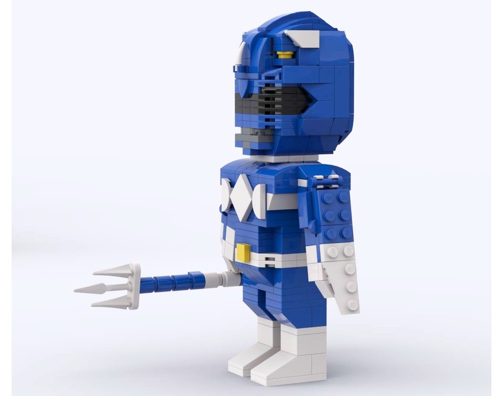 LEGO MOC-235968 Blue Power Ranger Lego Figure by LittlebricksHeroes ...