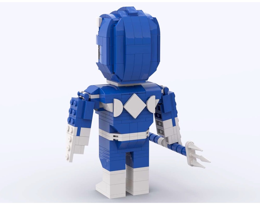 LEGO MOC-235968 Blue Power Ranger Lego Figure by LittlebricksHeroes ...