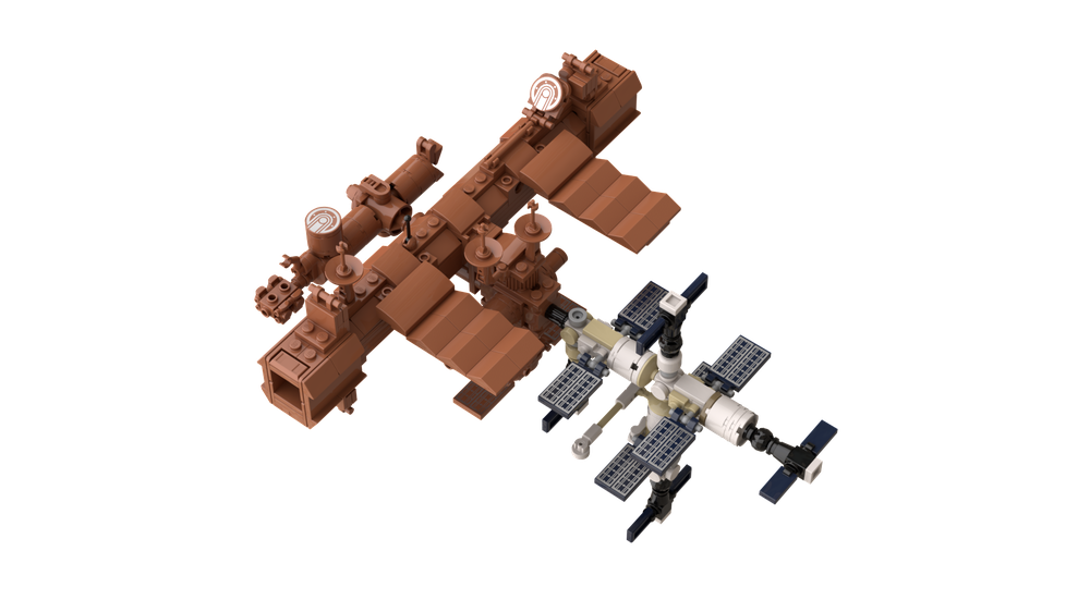 LEGO MOC-235970 International Space Station Russian Orbital Segment by ...