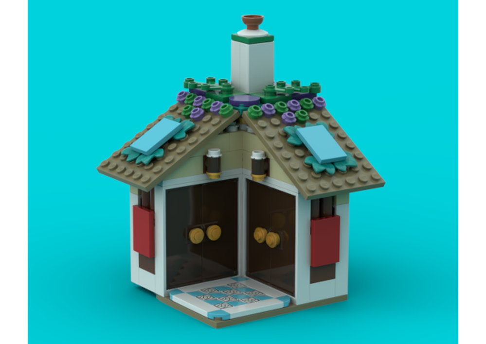 LEGO MOC 43223 (x 2) - Two-Door Corner by StarStarbucks | Rebrickable ...