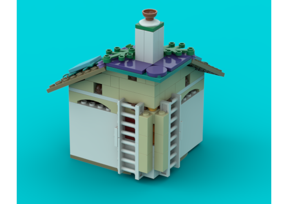 LEGO MOC 43223 (x 2) - Two-Door Corner by StarStarbucks | Rebrickable ...