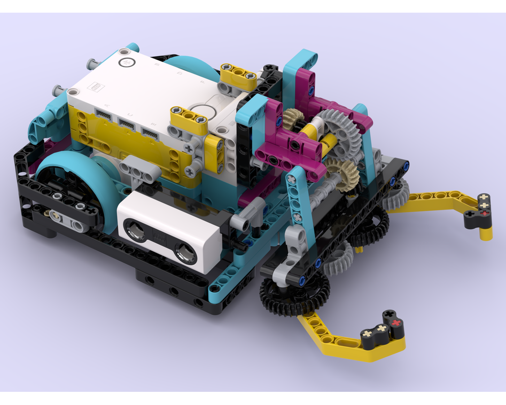 LEGO MOC-236113 Grab-and-Lift Attachment for SPIKE Prime 