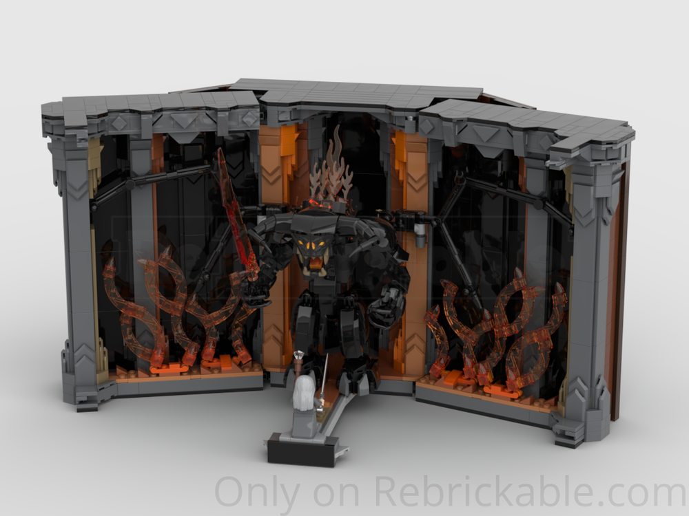LEGO MOC-236115 10367 Balrog Book Nook - IMPROVED by aachthor ...
