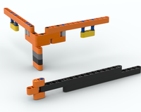 working tiny crossbow with arrow locking mechanism